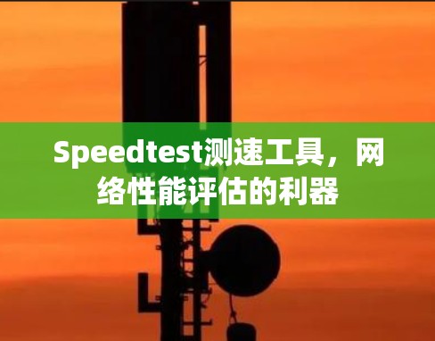 Speedtest测速工具，网络性能评估的利器