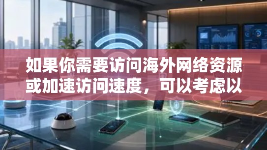 如果你需要访问海外网络资源或加速访问速度，可以考虑以下几种方法