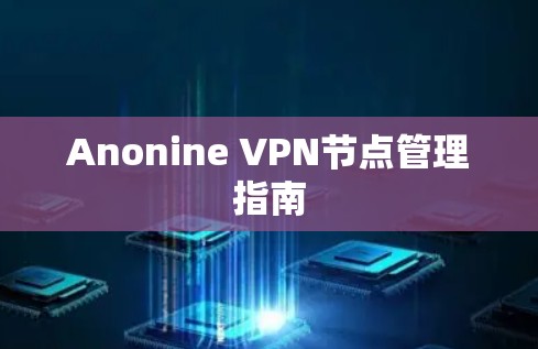 Anonine VPN节点管理指南