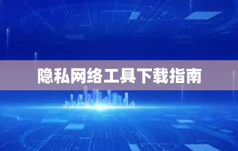 隐私网络工具下载指南