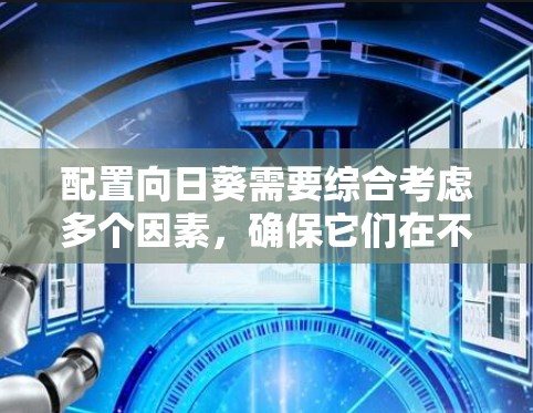配置向日葵需要综合考虑多个因素，确保它们在不同环境条件下健康生长。以下是详细的步骤指南