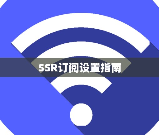 SSR订阅设置指南