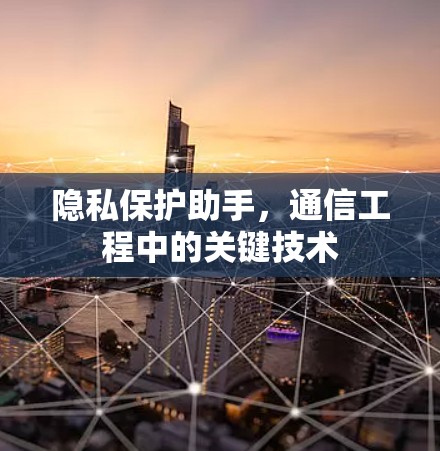 隐私保护助手，通信工程中的关键技术