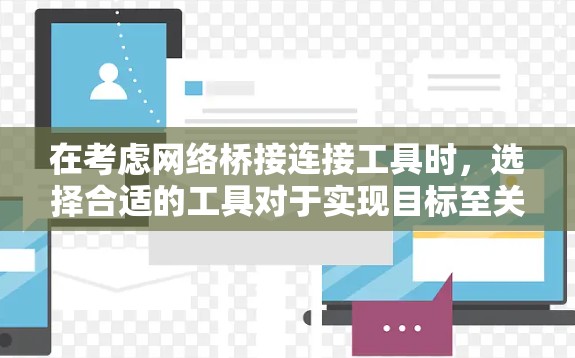 在考虑网络桥接连接工具时，选择合适的工具对于实现目标至关重要。以下是根据不同使用场景和需求的工具推荐