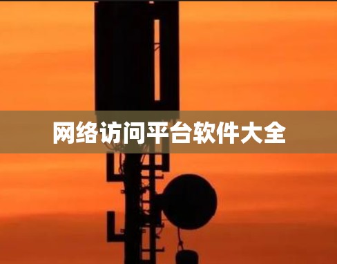 网络访问平台软件大全