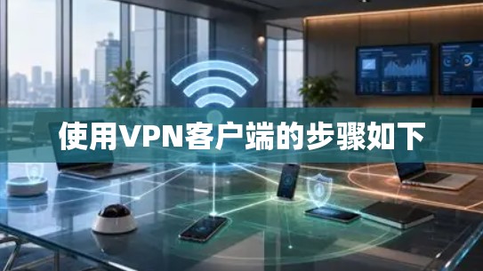 使用VPN客户端的步骤如下