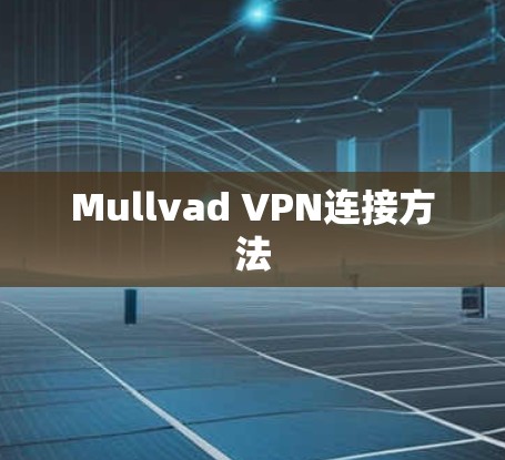 Mullvad VPN连接方法