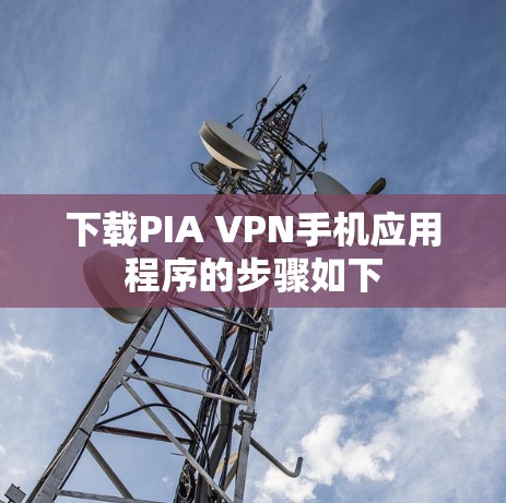 下载PIA VPN手机应用程序的步骤如下