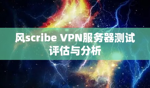 风scribe VPN服务器测试评估与分析