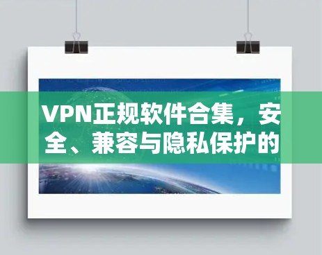 VPN正规软件合集，安全、兼容与隐私保护的全解析