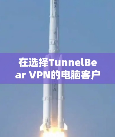 在选择TunnelBear VPN的电脑客户端时，可以根据以下几个关键因素进行判断和选择