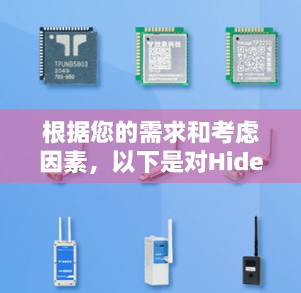 根据您的需求和考虑因素，以下是对Hide.me VPN和其他推荐VPN软件的综合分析和建议