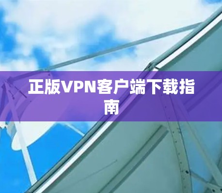 正版VPN客户端下载指南