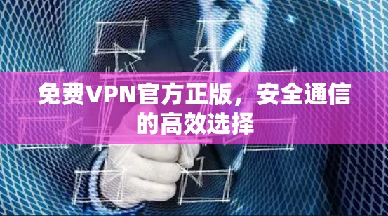 免费VPN官方正版，安全通信的高效选择